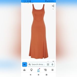 Orange Dress